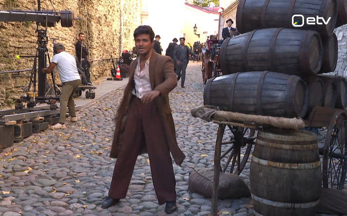 Tollywood star Nikhil Siddhartha filming 