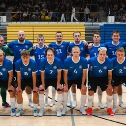 Eesti saalijalgpallikoondis jäi Ukrainale selgelt alla