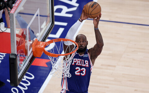 Suvel Philadelphia 76ersiga liitunud LeBron James.