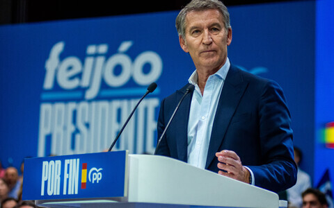 Rahvapartei (PP) juht Alberto N&uacute;&ntilde;ez Feij&oacute;o
