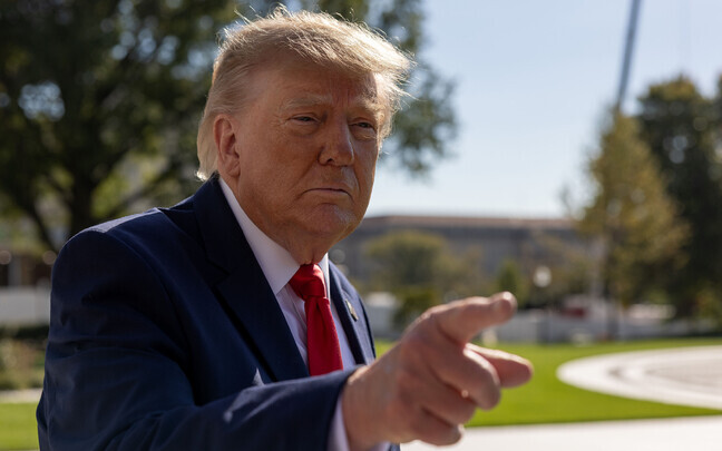USA president Donald Trump