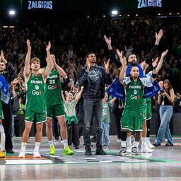 Kaunase Žalgiris viskas Euroliigas 105 punkti