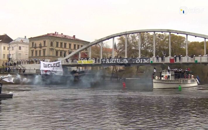 Tartu JK Welco tähistas esiliiga võitu