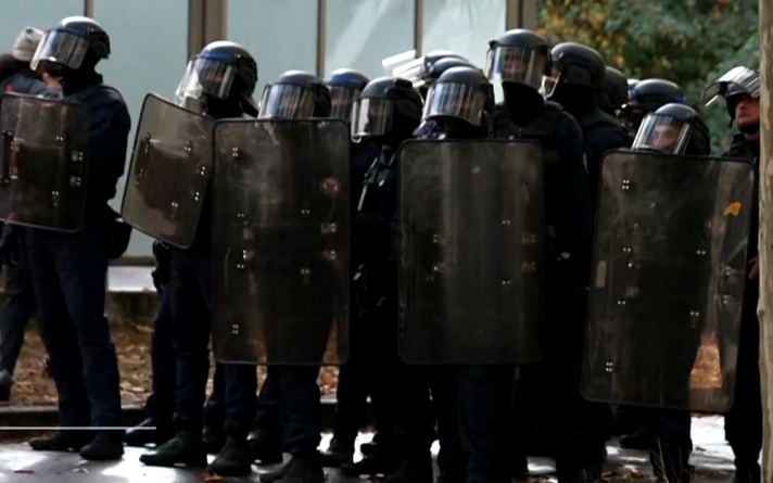 Полиция Франции.