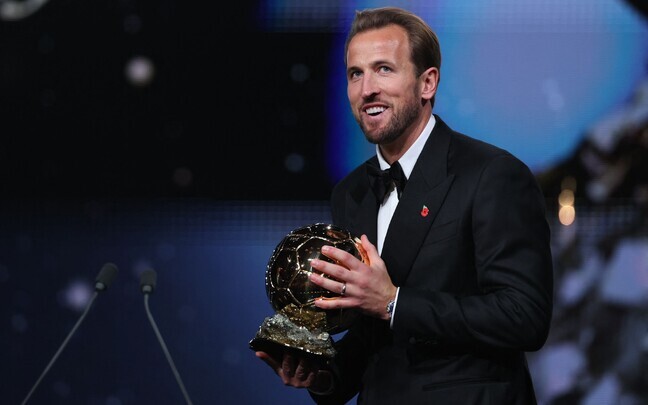 Harry Kane võitis Ballon d'Ori