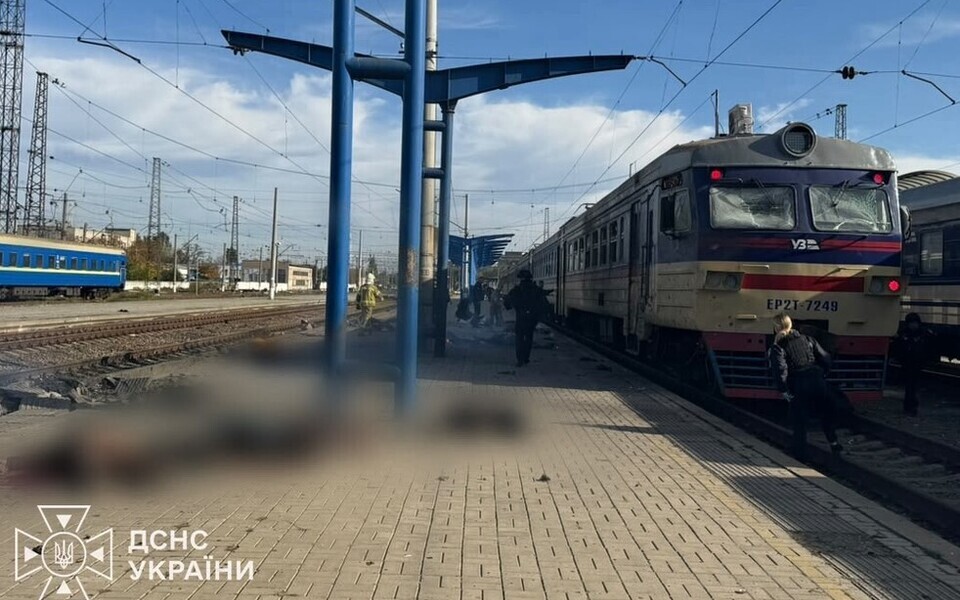 Vene r&uuml;nnakus Dnipro rongijaamale hukkus v&auml;hemalt 13 inimest