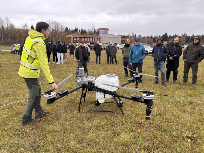Agricultural drones make first flights in Estonia as rules start to ease