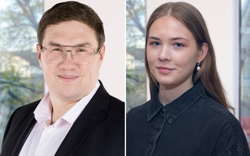 Keijo Lindeberg ja Helis Lisette K&auml;hari.